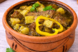 Beef Colocasia Casserole