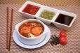 Szechuan Soup With Chicke Dim Sum (2Pcs)