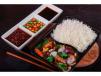 Tofu Black Pepper Veg With Plain Steamed Rice