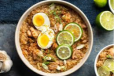 Chicken Arrozcaldo With Egg