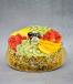 Fresh Mix Fruit Sponge Cake 1 Kg 6 To 8 Portions