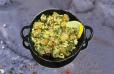 Potato With Eggs Scramble