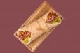 Chicken Musakhan And Hummus Wrap
