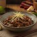 Fresh ginger beef