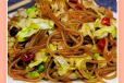 Cabbage Fried Potato Noodles