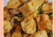 Dumpling Meat Fried Oil Tofu Small Bowl