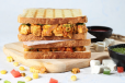 Paneer Bhaji Cheese Grilled Sandwich