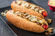 Mushroom With Mix Cheese Roll