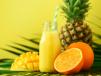 Orange With Pineapple And Musambi Cocktail