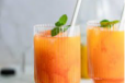 Orange With Vegitable Cocktail