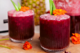 Pomegranate With Pineapple Cocktail