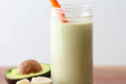 Banana With Avocado Milkshake