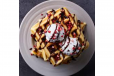 Waffles With Ice Cream