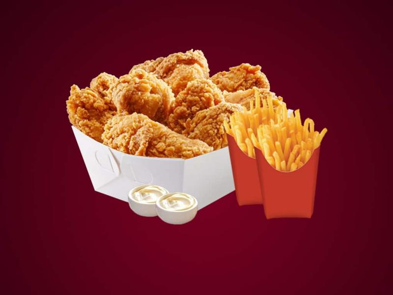 Crispy Chicken Al Khalidiyah Menu, Abu Dhabi EatEasy.ae