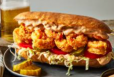 Fried Shrimps Sandwich