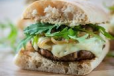 Hummus With Beef Sandwich