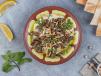 Beef Hummus With Nuts Pan