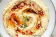 Roasted Pine Nuts Hummus Plate