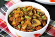 Mushroom Mater Masala
