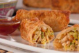 Spring Roll Egg Chicken Roll