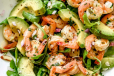 Avacado Shrimps Salad