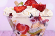 Fruit Salad With Ice Cream