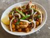 Chole Samosa Chaat