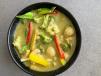 Green Thai Curry And Steamed Rice