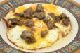 Eggs with Kawarma
