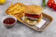 Beef Burger - Plate