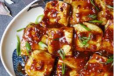 Fried Bean Curd in Hot Garlic Sauce