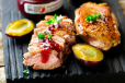 Roast Duck with Spicy Plum Sauce