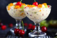Fruit Salad With Ice Cream