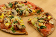 Baby Corn Mushroom Pizza