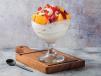 Mix Fruit with Ice Cream