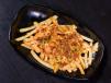 Cheesy Fries With Crispy Seasoned Shallots