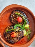 Eggplant Tray With Meat