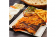 Half Chicken Grill With Bread