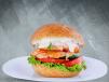 Smoked Salmon Burger