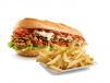 Bacon 3 Cheese Steak Combo