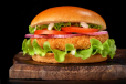 Fresh Chicken Crispy Burger