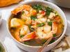 Shrimp Seafood With Vegetable Soup