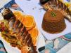 4 Mullet Fish El Basha Tray