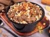 Large Koshary dish with sausage