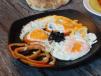 Sunny Side Up Eggs Plate