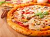Medium seafood pizza