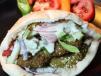 Pastrami Falafel Sandwich
