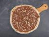 Nutella pie with nuts medium