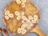 Large banana Nutella pie