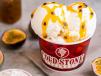 Yoghurt With Passion Fruit Ice Cream